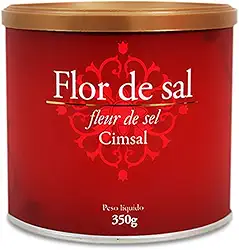 Flor de Sal (Sal Marinho Integral) 350g Cimsal