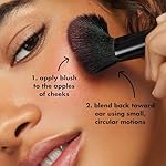e.l.f. Angled Blush Brush, Face Makeup Brush For A Sculpted Look, Great For Cream, Liquid Or Powder Blush, Bronzers & more, Vegan & Cruelty-Free - Image 4