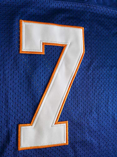 Blue Mountain State 7 Alex Moran Football Jersey Blue White, Blue, S - 6
