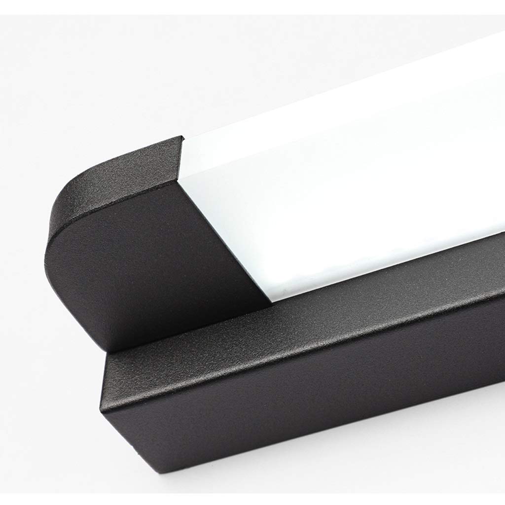 Lámpara de espejo Lámpara frontal de espejo para baño Lámpara de pared para baño con luz led moderna minimalista Lámpara de espejo para baño con perforación gratuita Lámpara de maquillaje para baño