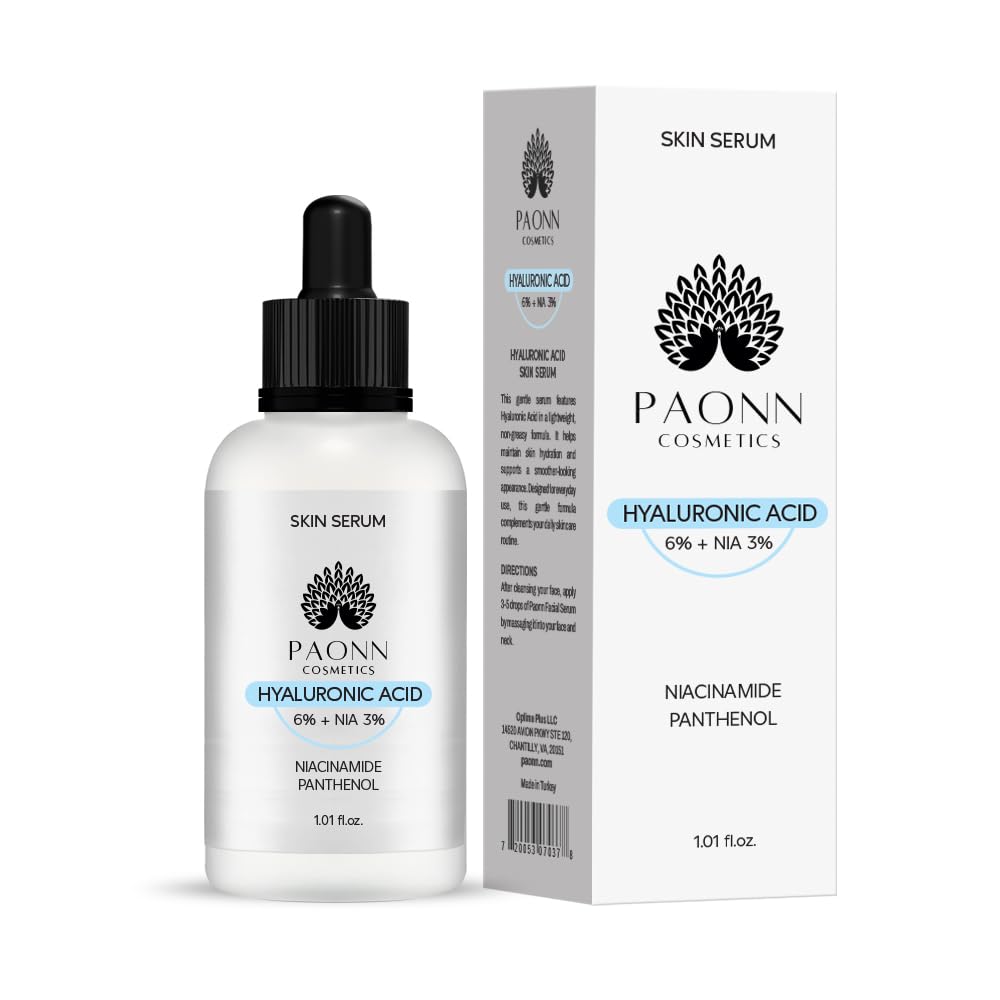 Hyaluronic Acid Serum for Face, Deep Hydration & Plumping, Lightweight, No Fragrance, Skin Smoothing, Moisture-Locking Effect Hyaluronic Acid Serum for Face, Deep Hydration & Plumping, Lightweight, No Fragrance, Skin Smoothing, Moisture-Locking Effect