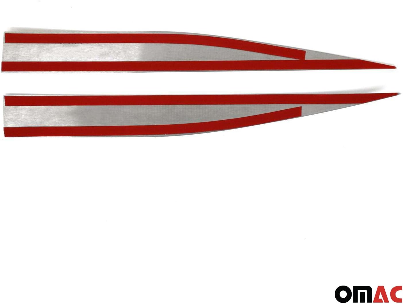 OMAC Window Molding Trim for Mercedes Sprinter W906 2014-18 Barn Door Stainless Steel