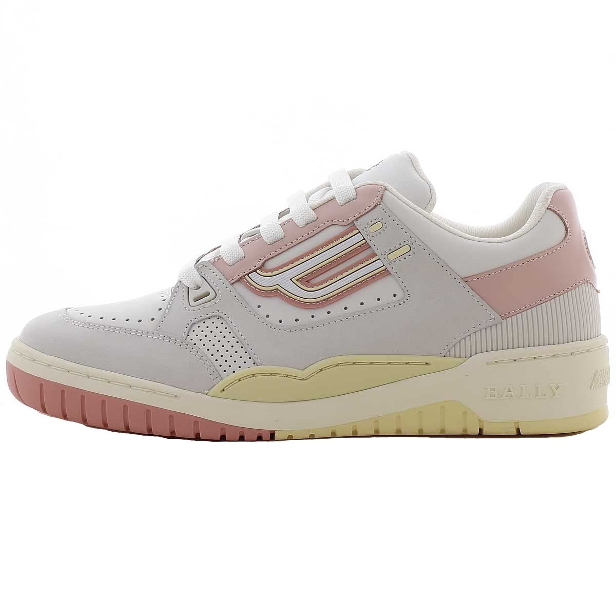 BALLY Kuba Ladies 6227674 Champion White Sneakers US 8.5