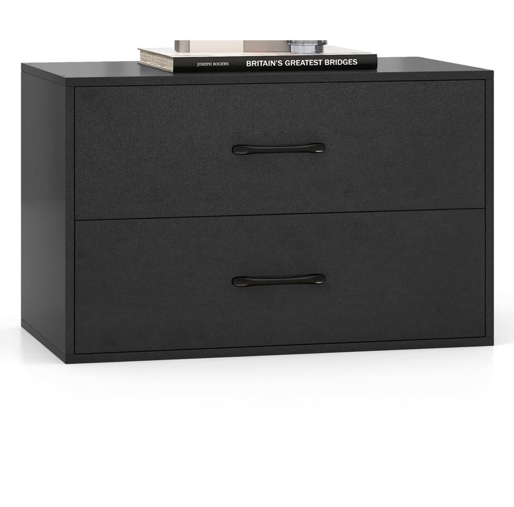 Amazon.com: LOKO 2-Drawer Stackable Dresser, Lateral File Cabinet