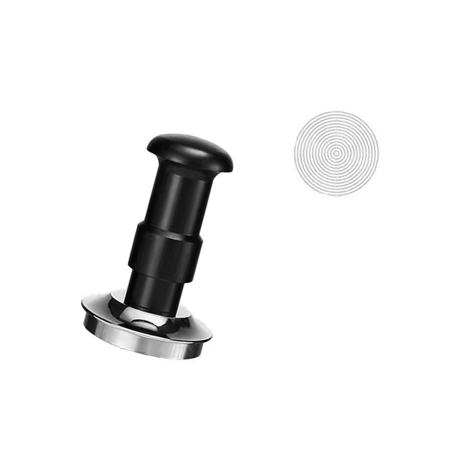 Doppio meccanismo a molla in acciaio inox pressacaffè espresso con manico ergonomico accessorio da cucina accessorio da cucina
