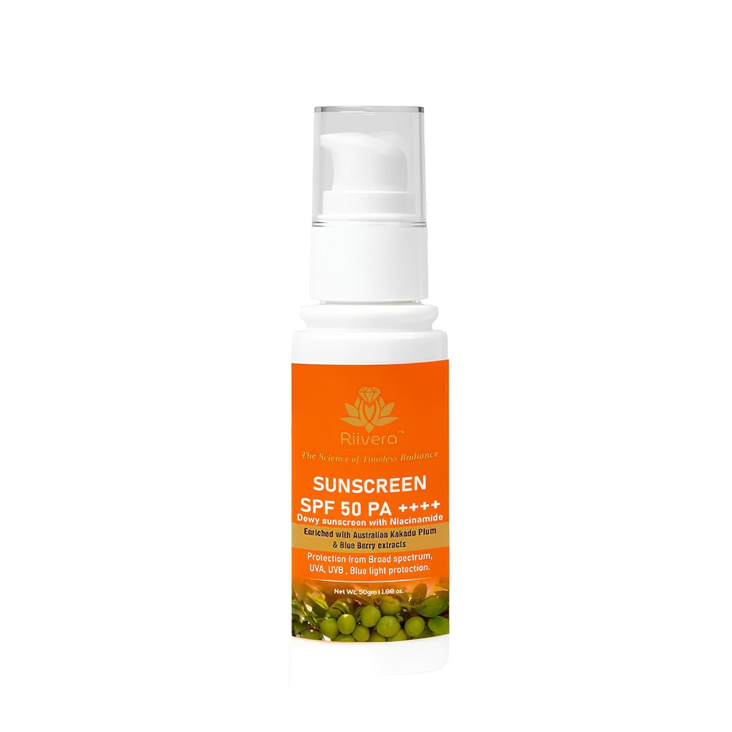 Riivera Sunscreen SPF 50 PA+++ 50gm | Lightweight, Non-Greasy Daily Sun Protection | For Men & Women-picture-12