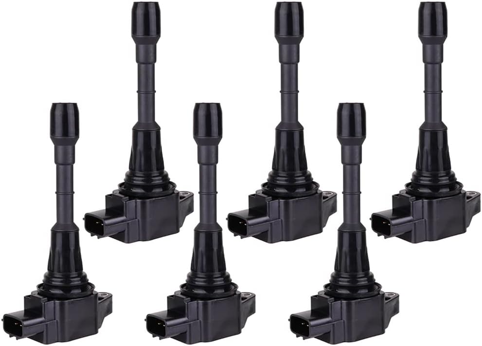 OCPTY Ignition Coil Coils Pack fits UF-550 C1670 IC630,for Nissan Quest 3.5L 2011-2014,for Nissan Pathfinder 3.5L,for Nissan Murano 3.5L 2009-2014,for Infiniti EX35 3.5L 2008-2012 set of 6