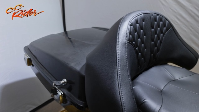 Amazon.com: C.C. RIDER Black Motorcycle Seat Driver Passenger Seat