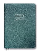 Orange Circle 2021 Leatheresque Medium Weekly Agenda, August 2020 - December 2021, Hunter Green Shimmer 1645130045 Book Cover