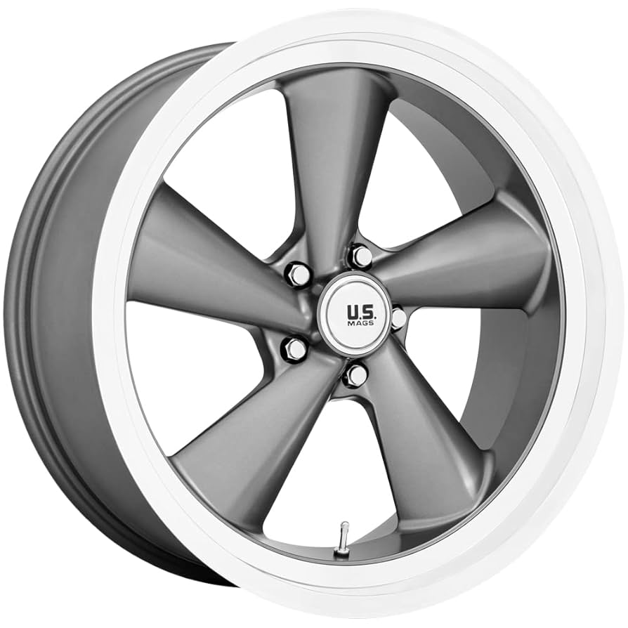 UNIMAG vol.1〜3、6〜9 US Mag U131 Bullet Chrome Set - 88-98 OBS - Staggered 18