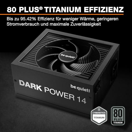 Be Quiet! Dark Power 14 1000W Netzteil ATX 3.1 mit 80 PLUS Titanium