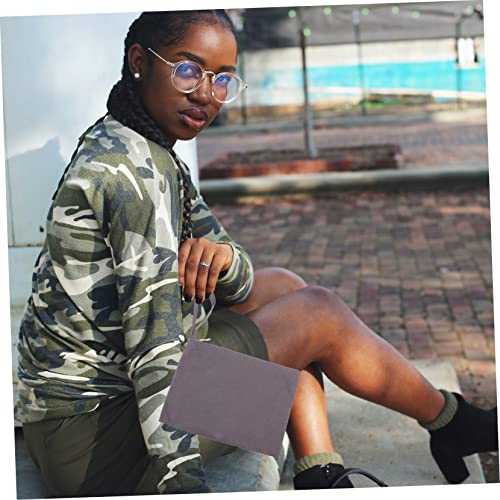 VALICLUD Versatile Phone Bag Canvas Crossbody Bag for Cell Phone Zipper Pouch Change Purse Money Storage Pouch3