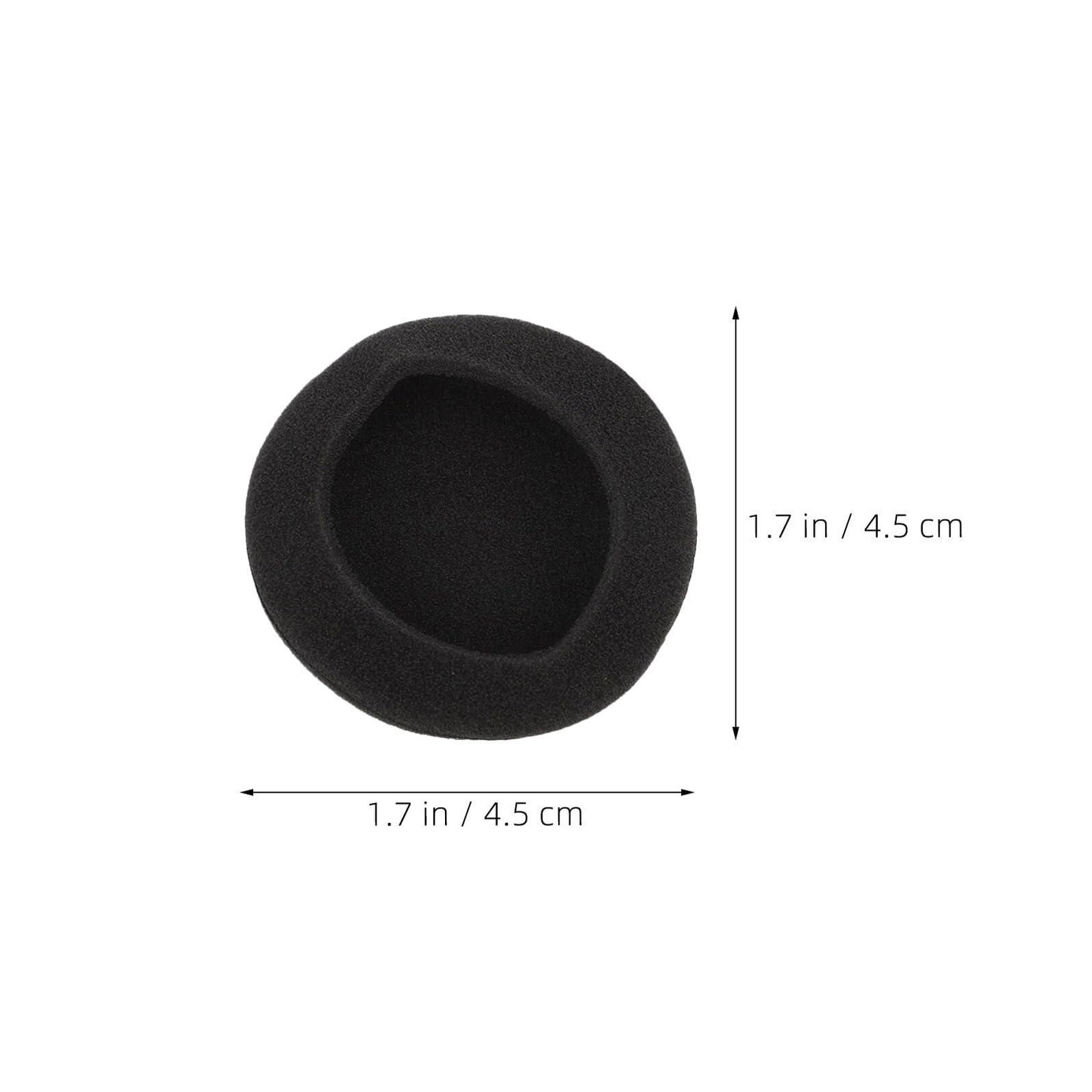 Oreillettes pour Casque Téléphonique Rondes 45mm en Mousse Mémoire, 50
