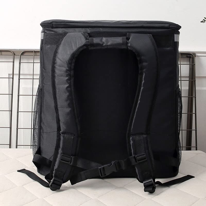 Bolsa para Llevar Pizzas,Bolsa De Entrega 57L Takeaway Mochila aislada Impermeable Pizza Pizza Caja de Comida Caja de Comida en Capas Paquete de refrigerador