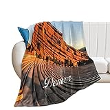 ♥Personnalisation personnalisée : vous pouvez nous envoyer une photo pour une personnalisation. Cette couverture de maison permettra à tout adulte ou enfant de s'envelopper confortablement. Parfaite pour une utilisation comme couverture de canapé, couverture polaire confortable.