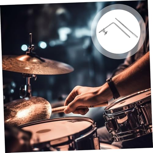Abaodam Soporte para Montaje de Cowbell con Abrazadera para Batería miniatura 2