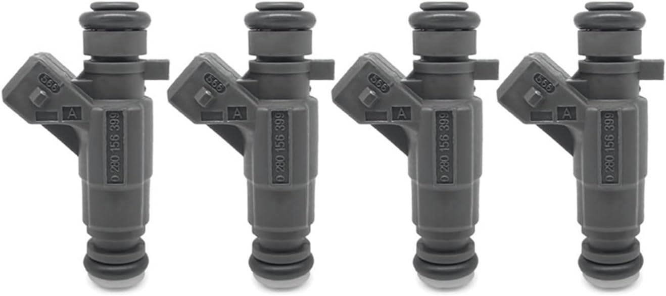4PCS 0280156399 032906031P Fuel Injector Compatible With VW Compatible with Suran Golf Fox Crossfox Motor 1.6 8V Flex Car Accessories