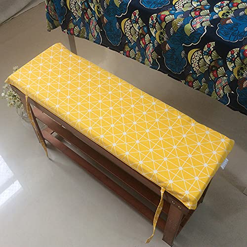 Coussin de remplacement de 4 cm d'épaisseur avec attaches stables 180x30