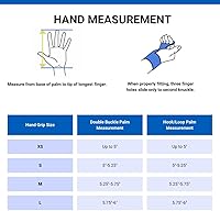Vista 6 de Gibson Athletic Summit High Bar Gymnastic Grips for Boys, Durable Leather Grip for Secure Grip, Hand Grips for Early Competitor Gymnasts, Gymnastics