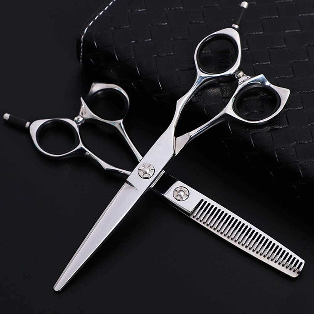 Ciseaux de coiffure professionnels FlatCut6Inch en acier inoxydable microdenté
