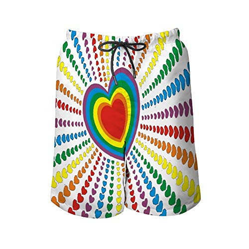 Mens & Boys Big & Tall Fit Swim Trunks for Beach, Athletic, Surf