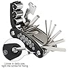 Kit Reparation Velo, Trousse Outils de Vélo, Outil Multifonction 16 en 1, Kit Crevaison Velo avec 3 Levier Pneu Velo, Rustine Velo Accesoire pour Bicyclette, VTT, Cyclisme #2