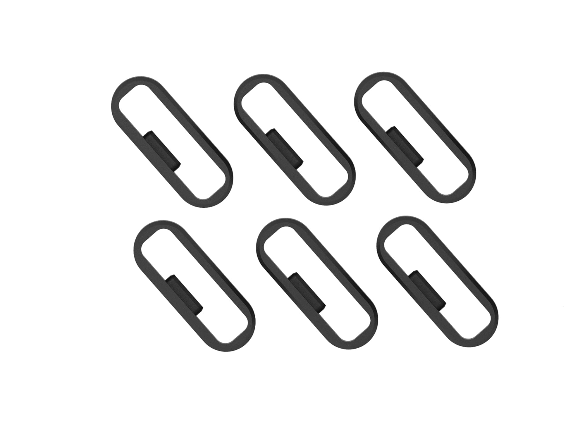 FitTurn Replacement Band Keeper Fastener Ring Accessories Silicone Band Holders Keepers Fastener Rings Loops Compatible with YAMAY SW021