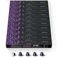 CAPSULE NESPRESSO ORIGINALI - Ispirazione Arpeggio, 100 Capsule Nespresso Caffè​, Intensità 9 su...
