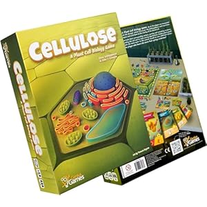 Cellulose: A Plant Cell Biology Game | MENSA Recommended Strategic & Entertaining Game to Learn Photosynthesis, DNA & Biochemistry | Educational STEM Board Game for Families, Students & Teachers
