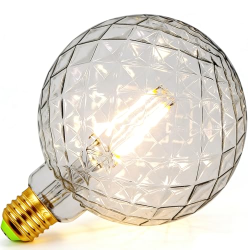 Ampoule LED Edison G125 E27 filament style vintage décoration lumière chaude