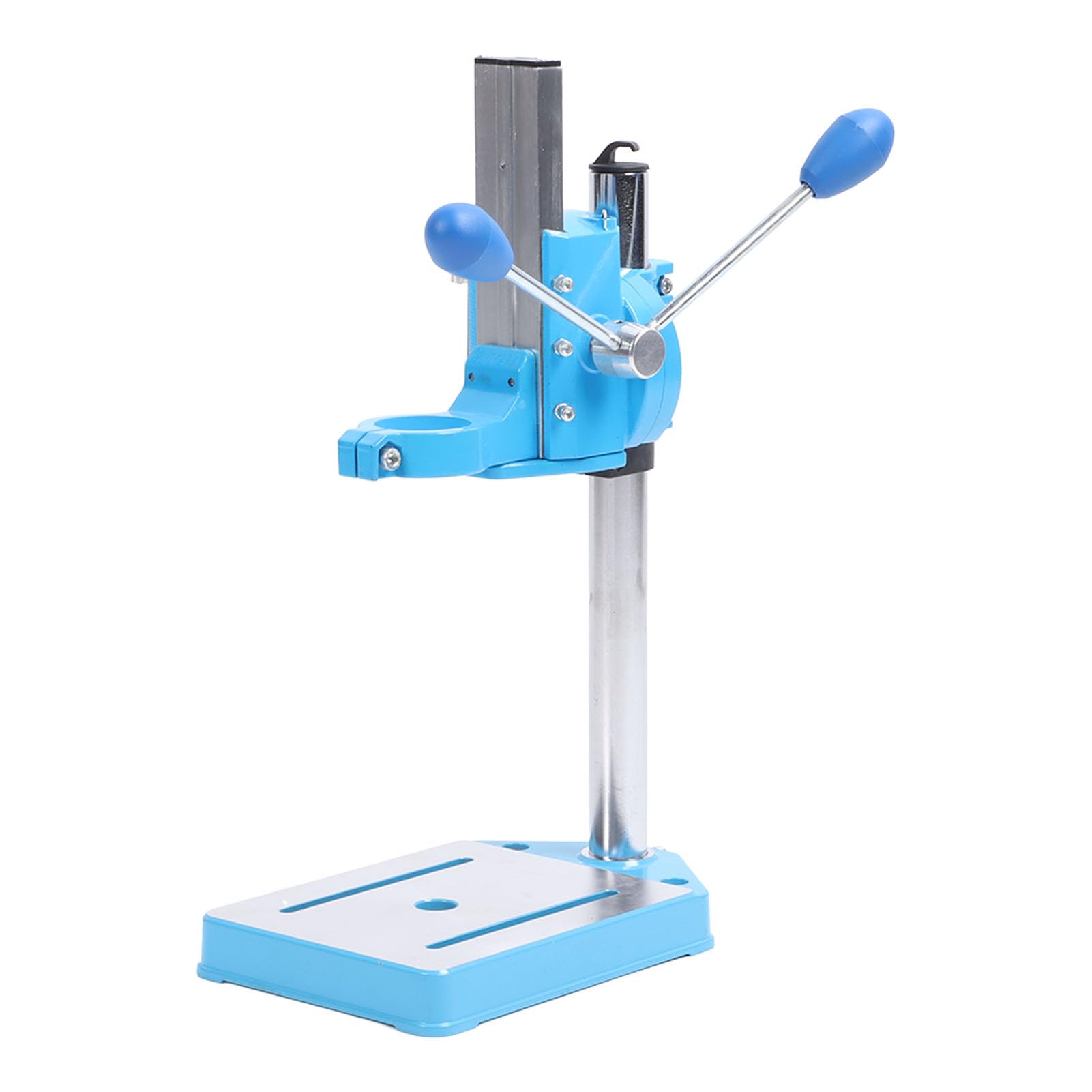 Supporto per Trapano Elettrico, Mini Trapano a Colonna in Alluminio Pressofuso con Design Girevole per Riparazioni Manuali e Progetti Fai-da-te