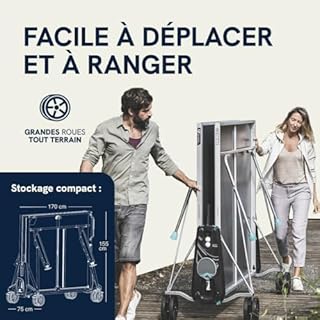 CORNILLEAU - Table de ping Pong d'extérieur 100X Outdoor - Loisir de Jardin - Agrément FFTT - Gris