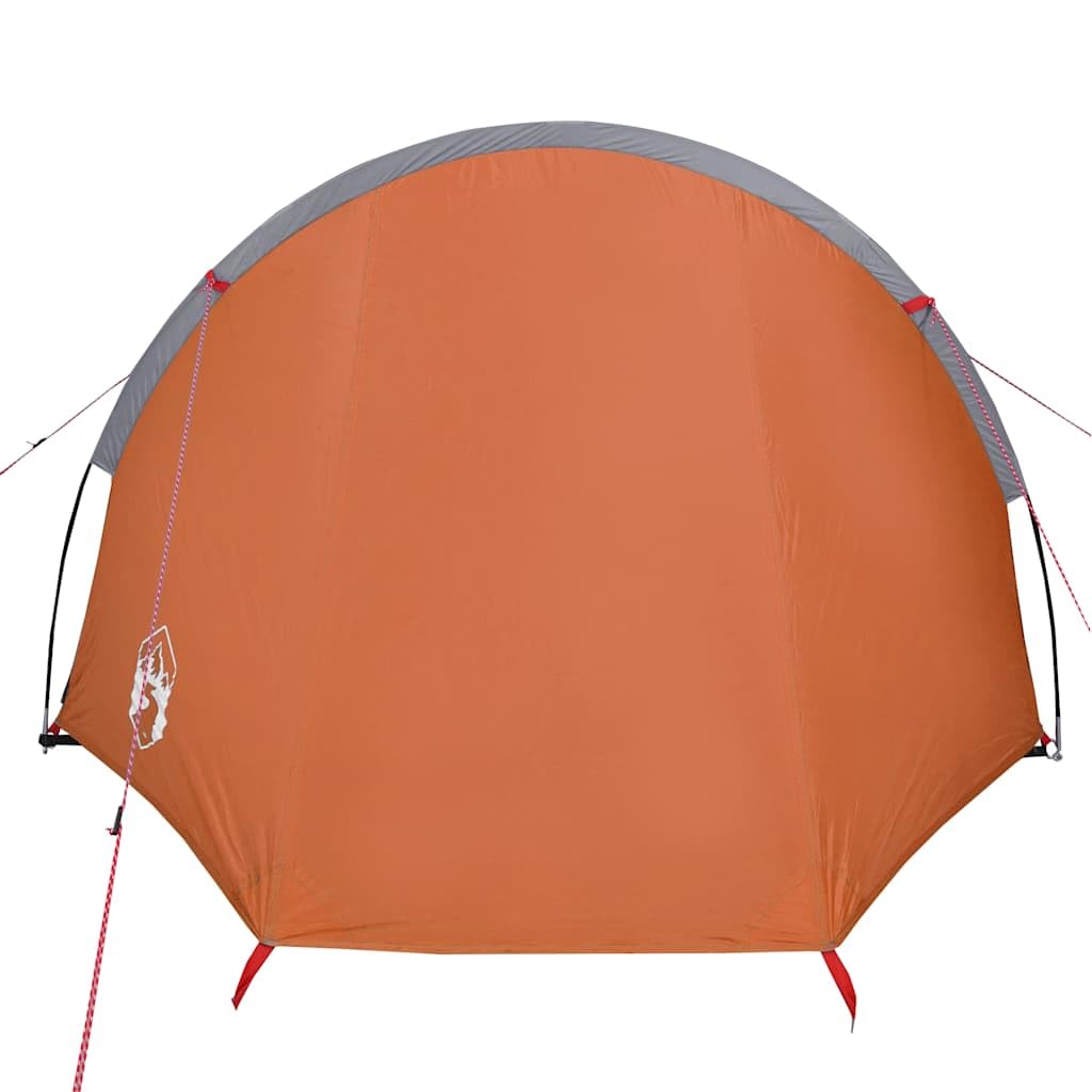 Genérico Tienda de campaña con túnel para 4 Personas Impermeable Naranja,Deportes,Actividades al Aire Libre,Camping y Senderismo,Tiendas de campaña-94396