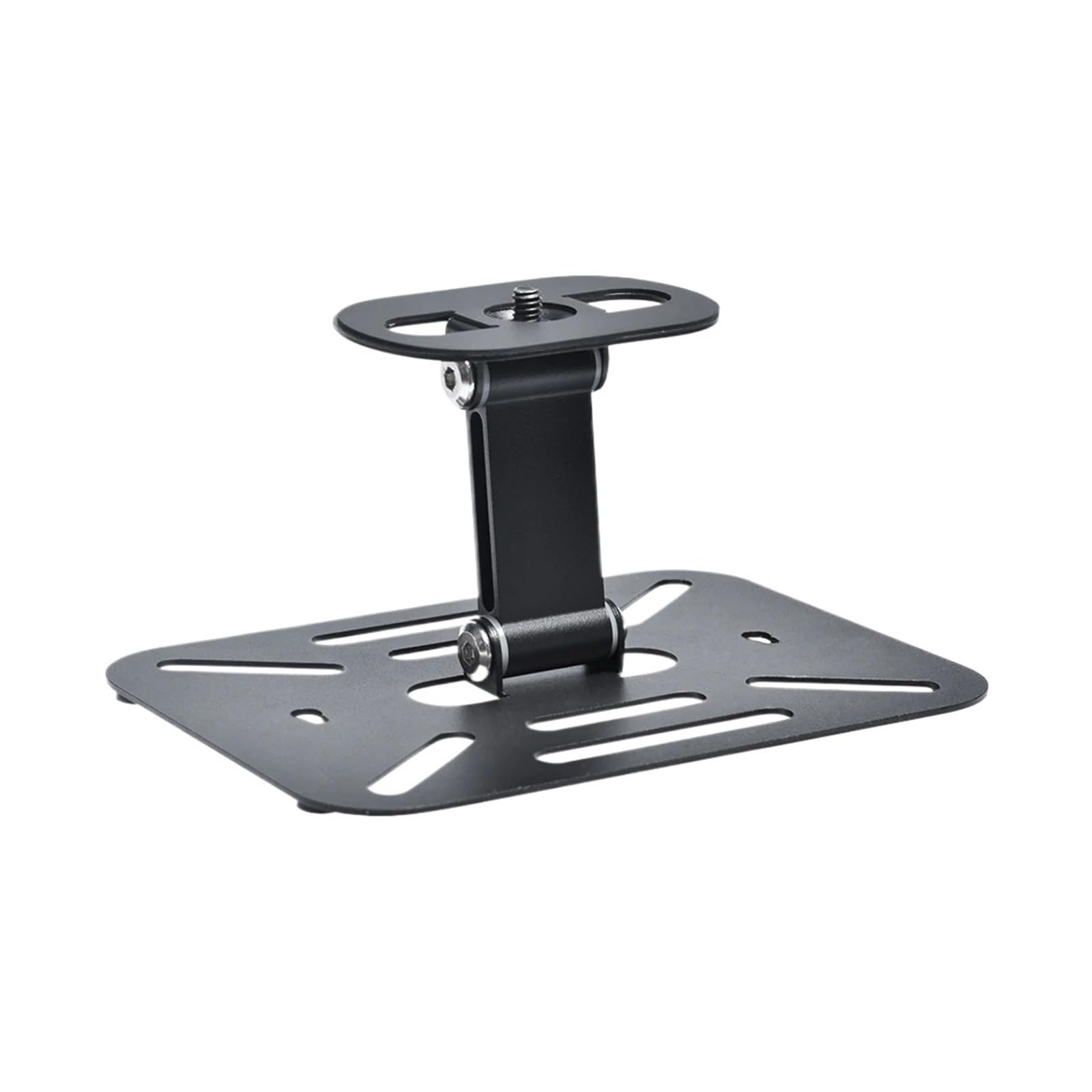 Soporte de proyector para techo pared y escritorio base regulable negra