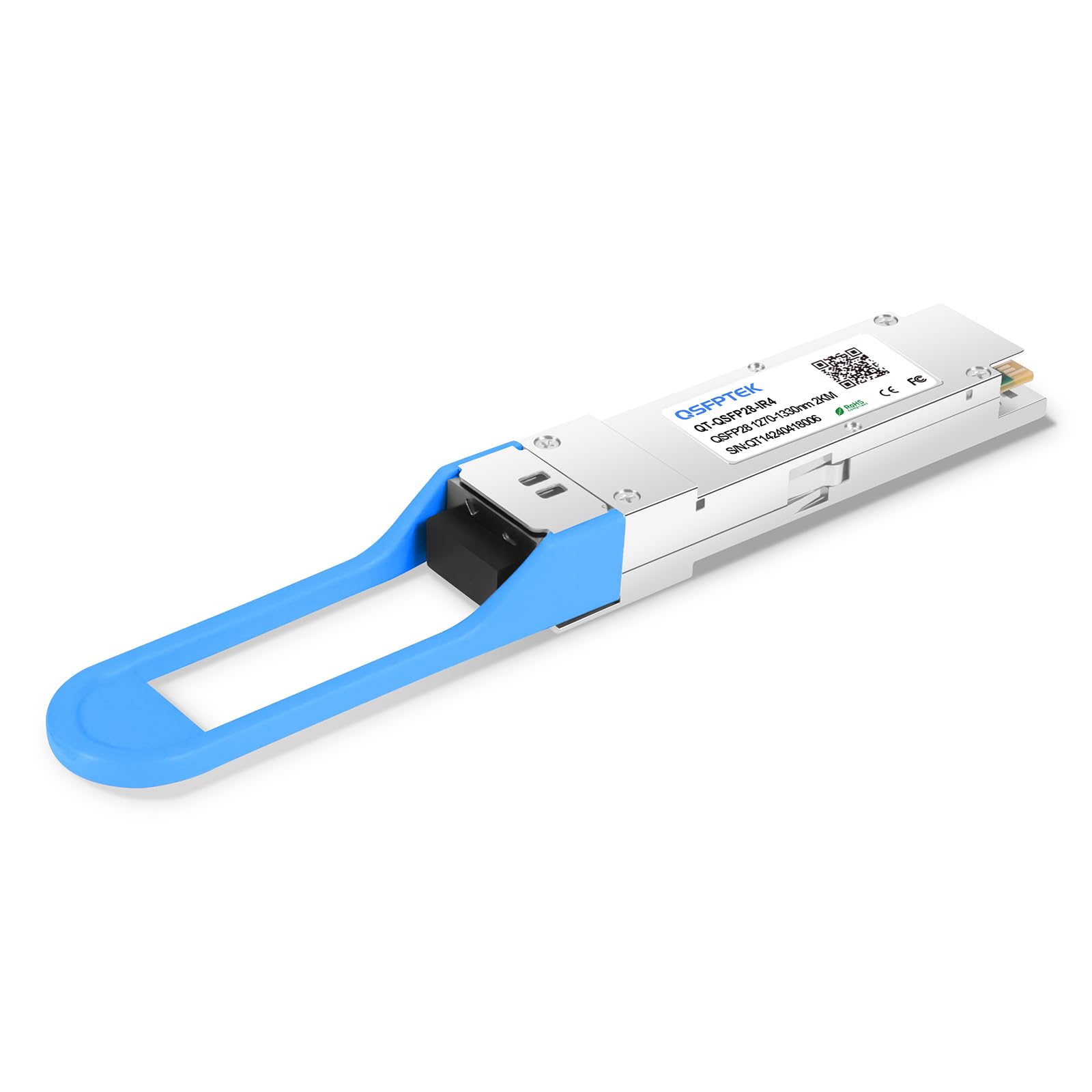 QSFPTEK 100GBASE-CWDM4 QSFP28 1310nm 2km DOM LC SMF Optical Transceiver Module for Cisco QSFP-100G-CWDM4-S