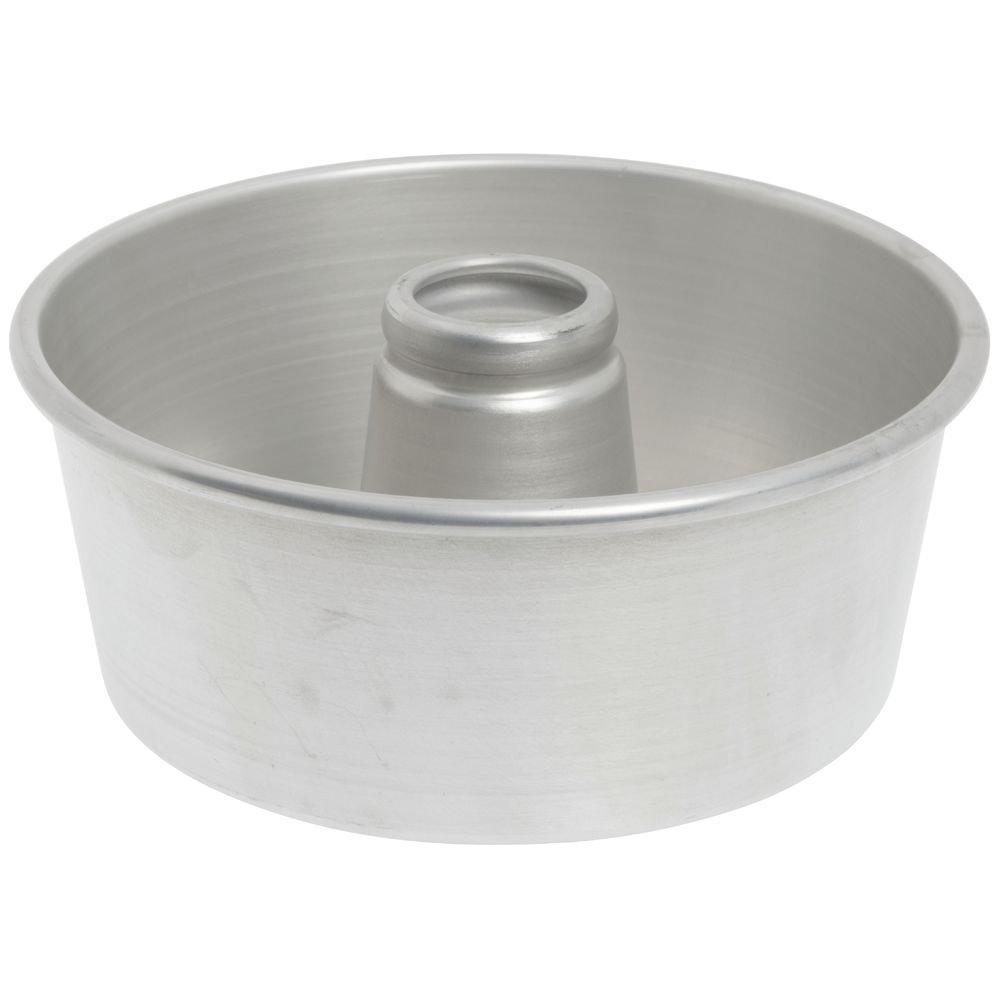 Aluminum #655 Angel Food Tube Cake Pan by Chicago Metallic Bakeware – 9.5 inches, Aluminum, Silver, Model 46550