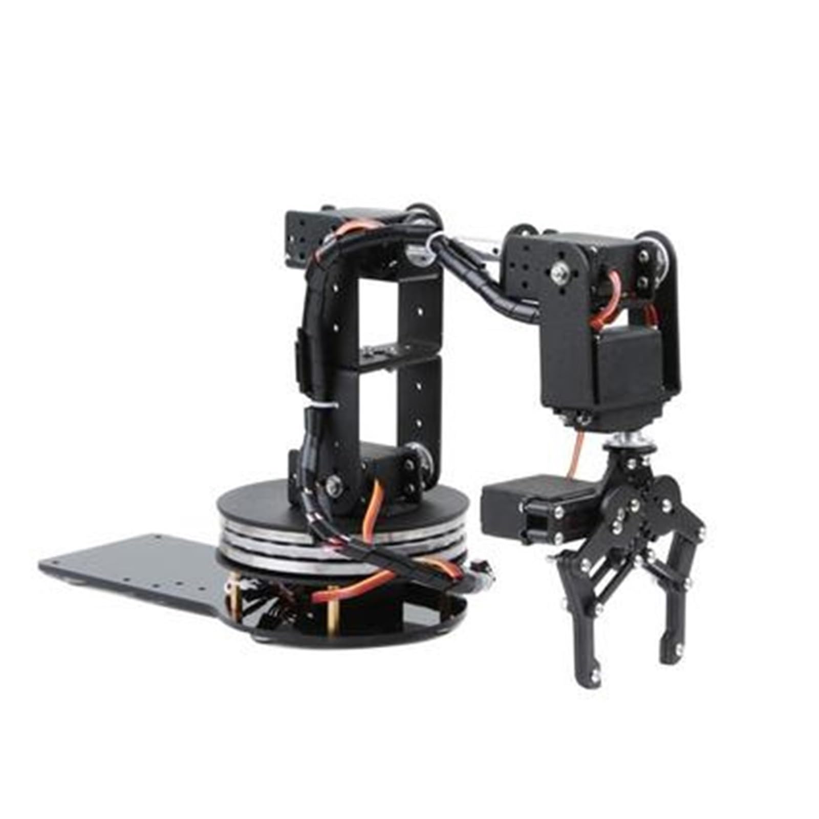 Amazon | ロボットアーム 6自由度ロボットアーム、360度回転ベース付き