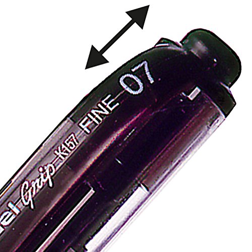 Pentel GelTintenroller-Mine KFR7 In Rot – 0,35 Mm Strich Für Hybrid Gel Grip & Sterling-Modelle