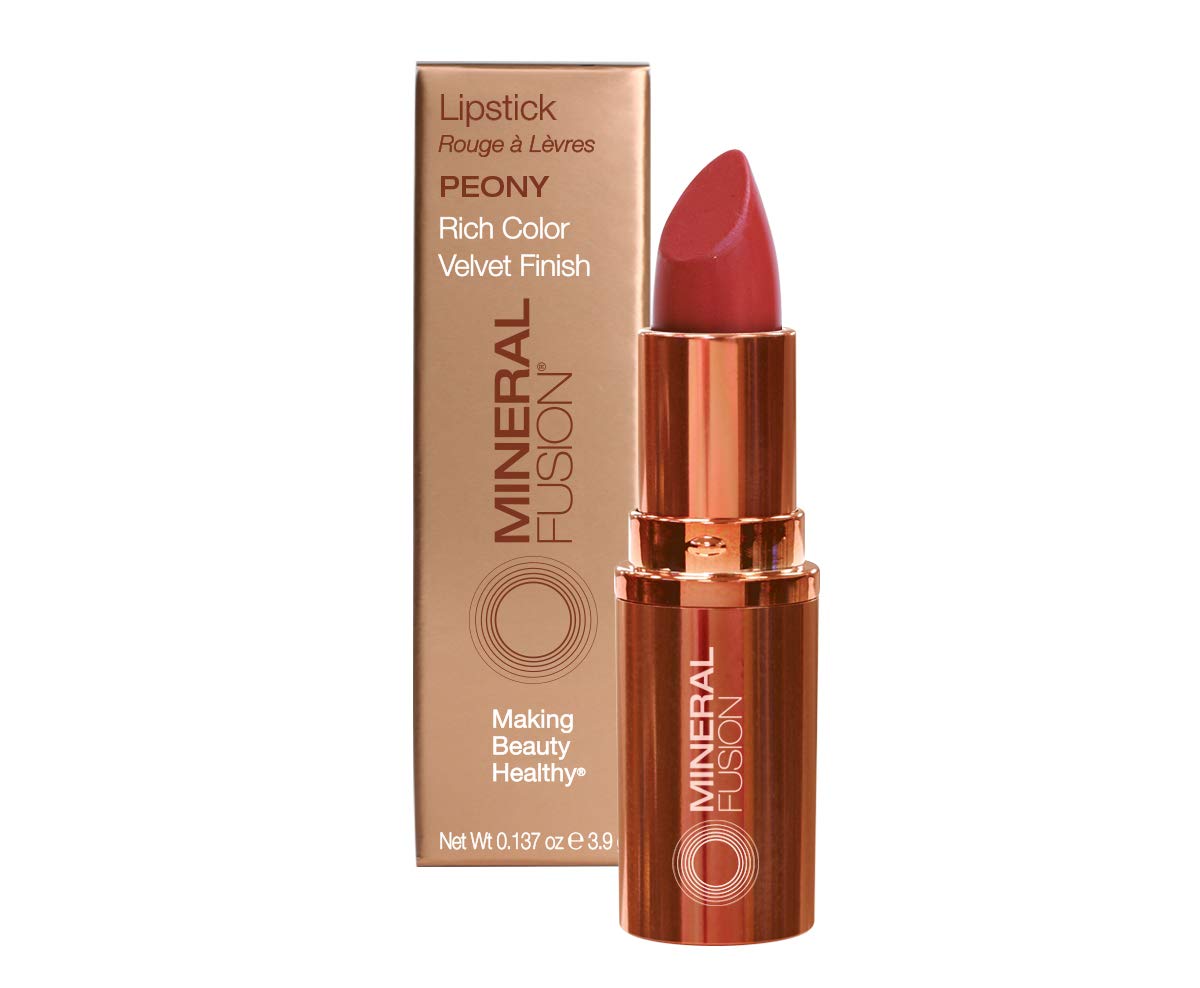 Mineral FusionLipstick, Peony, .14 Ounce