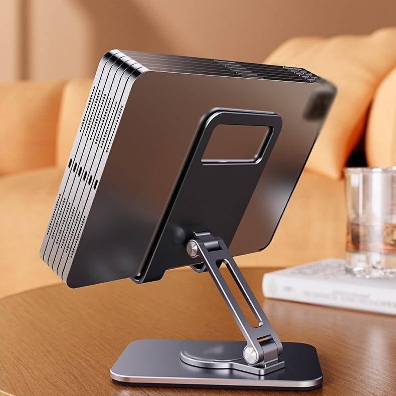 Soporte para tableta ergonómico contra dolor de cuello de aluminio 3