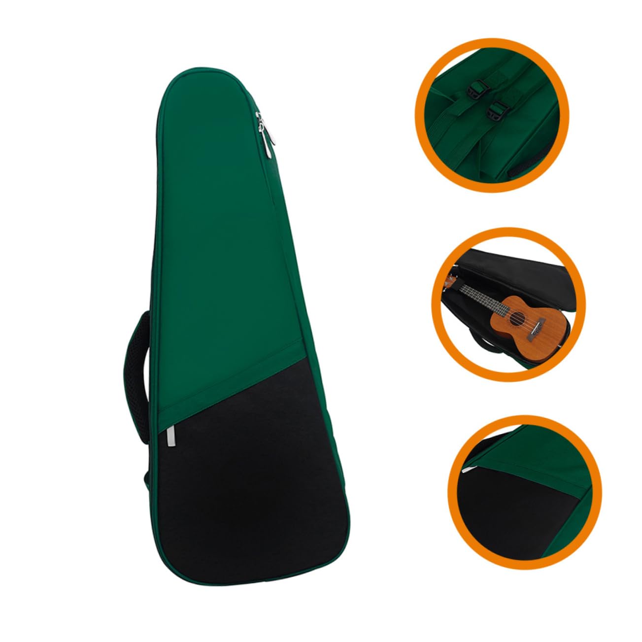 Étui de Rangement pour Ukulélé, Paquet Portable en Tissu Oxford Mousse Epe, Léger, pour Voyage et Scène