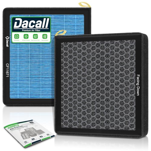 Image of CF11671 Cabin Air Filter for RAM, for Jeep, for Mazda Activated Carbon Bead