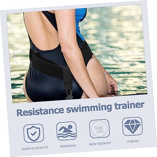 Entrenador de natación con cuerda de resistencia y cinturón miniatura 6