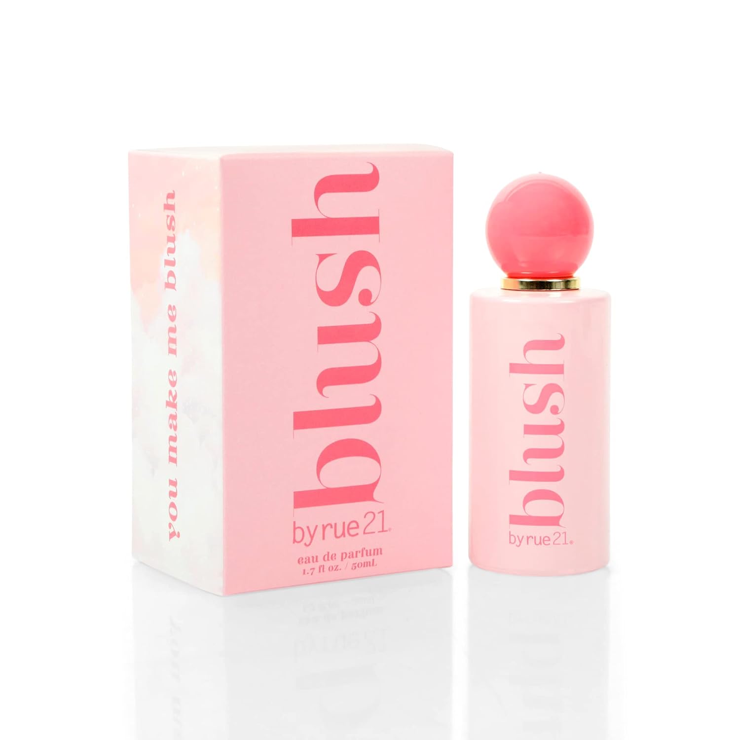 Rue 21 Blush Eau De Parfum Women’s Perfume Spray – 1.7 fl oz (50 ml) Rue 21 Blush Eau De Parfum Women’s Perfume Spray – 1.7 fl oz (50 ml)