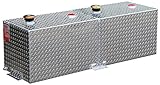 Aluminum Tank Industries DOT approved - Diamond plate aluminum rectangle refueling split tank - 110 gallon capacity - 55 gal each side TTR110S