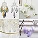 DOITOOL 4 piezas Anillos De Metal Para Atrapasueños Anillos De Macramé Boda...