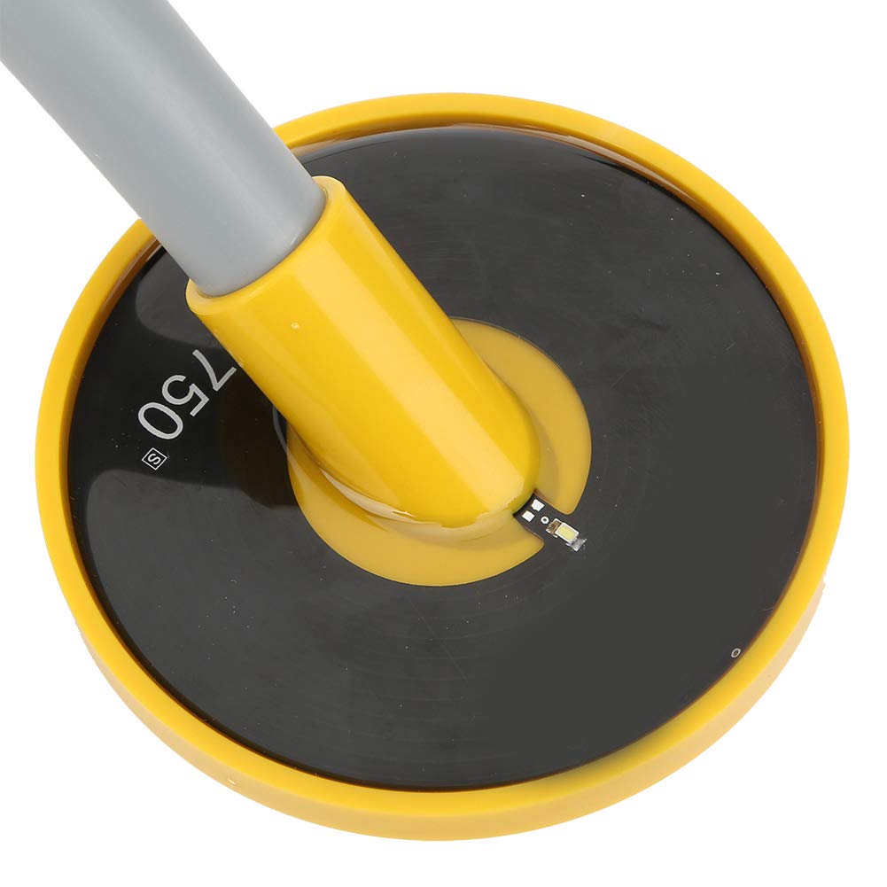 PI750 Rilevatore di metalli professionale Palmare a induzione di impulsi Rilevatore subacqueo da 100 piedi per ricerca di tesori in oro da spiaggia ABS 43 cm