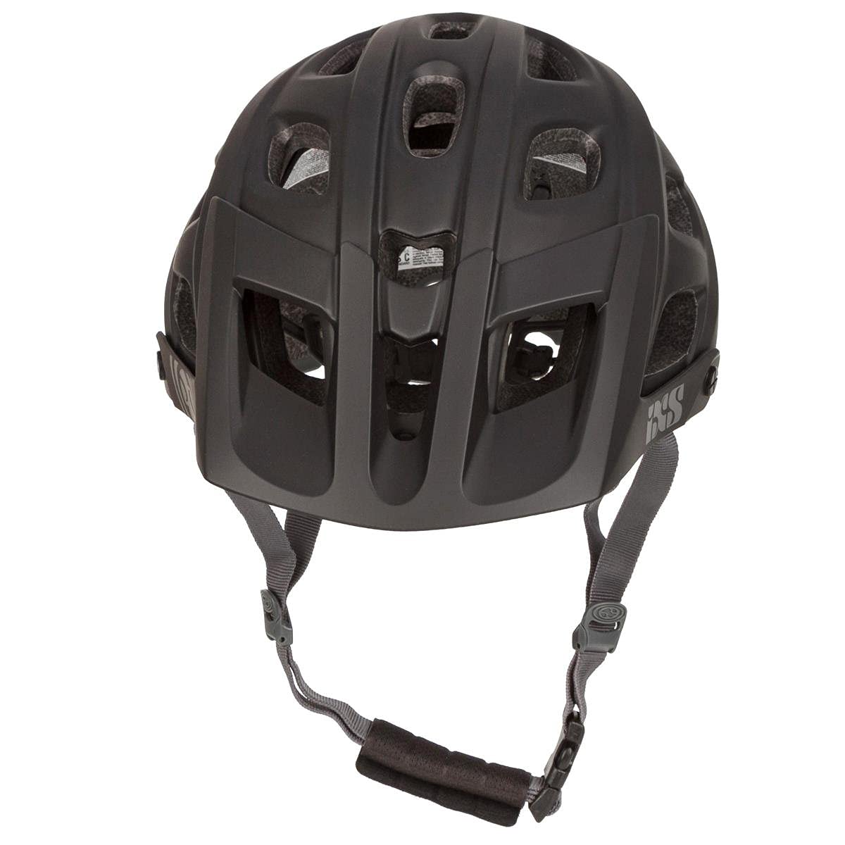 IXS Mixte Evo Casque VTT Trail all Mountain, Noir, SM (54-58cm) EU
