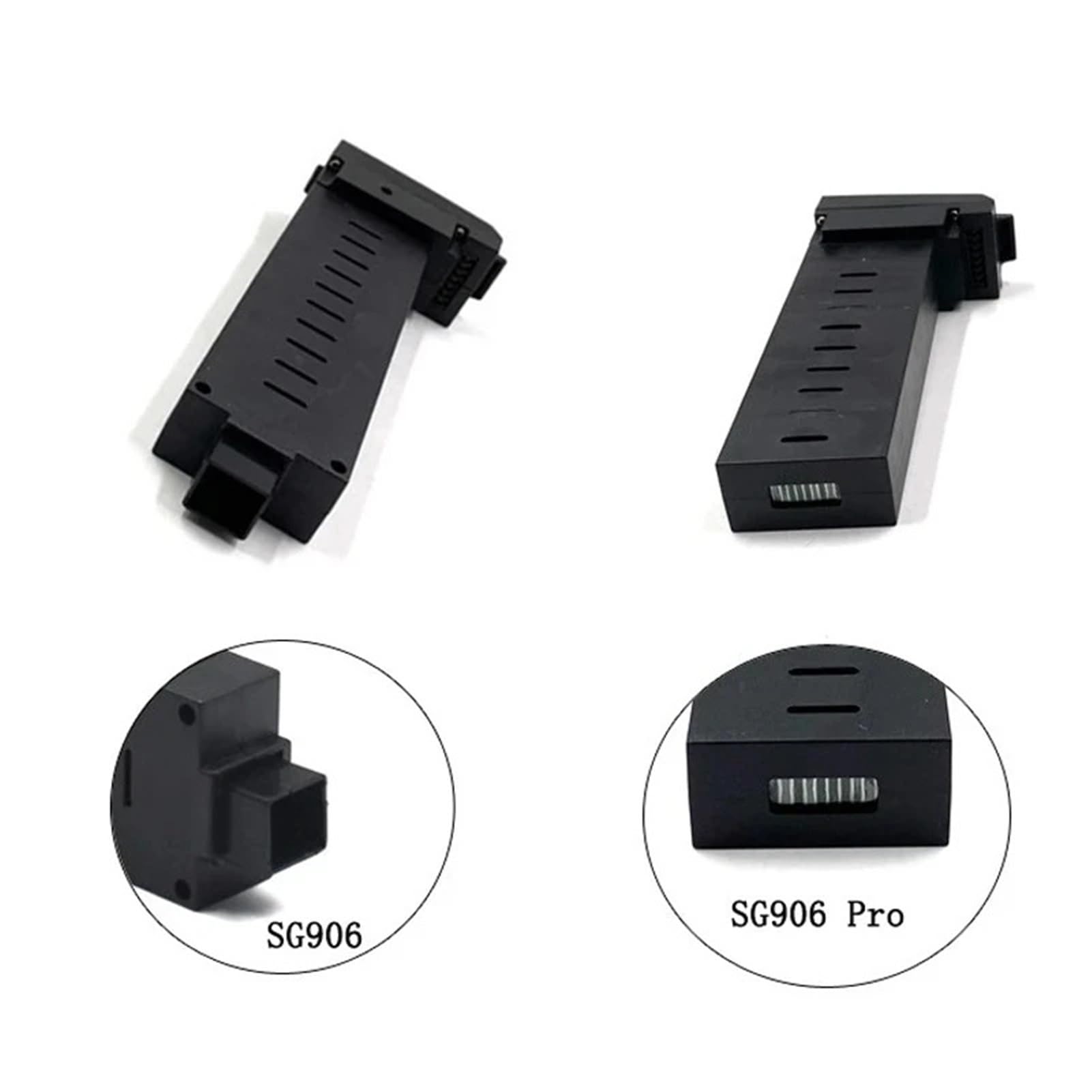 Lot de 2 Batteries Lipo 7,6 V 3400 mAh for Drone SG906 Pro et SG906PRO/MAX, compatibles avec Les Accessoires de Drone SG906 Pro(1Pcs)