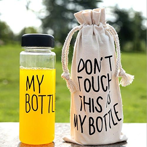 With bags Hot sale 500ml Plastic Fashion cheap sport my bottle Fruit juice space cup Drinking Water bottles